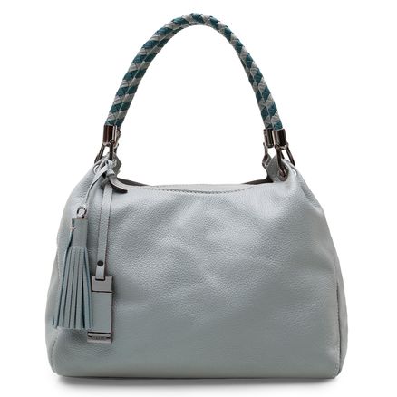 Bolsa De Ombro Feminina Babi Couro - Floater Verde
