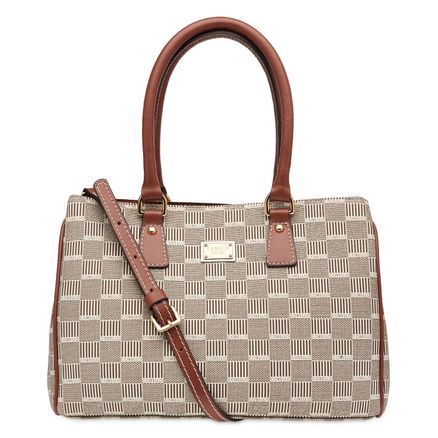 Bolsa De Mão Firenze - Natural Castanho