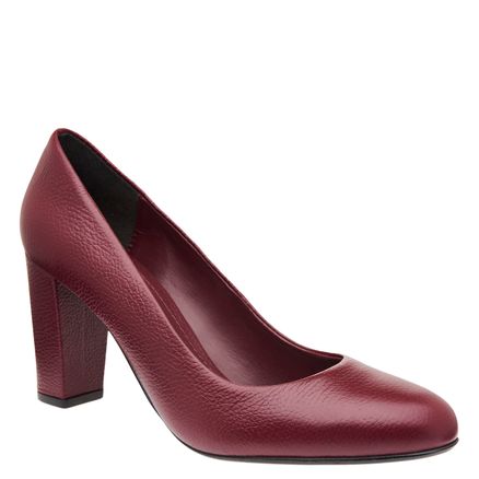 Scarpin Bico Redondo - Gucci Bordo