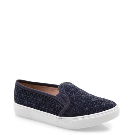 Slip On Matelassê - Nobuck Soft Marinho