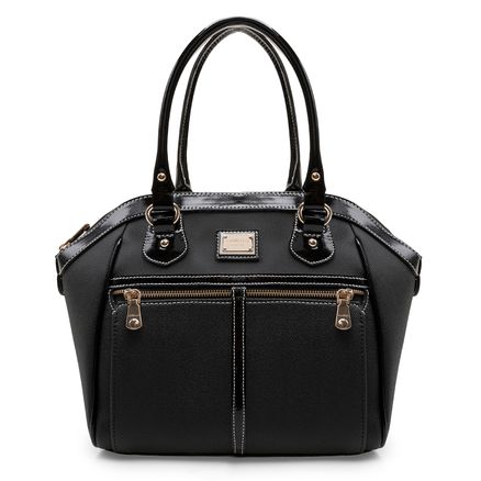 Bolsa Firenze - Preto/ Vz Couro Preto