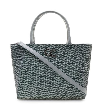 Tote Tati Couro - Tresse Acqua/ Mm Acqua