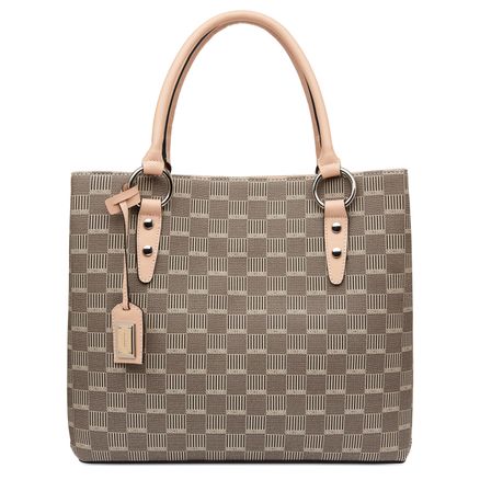 Shoulder Bag Firenze Logo - Logo Nat/At.Natural