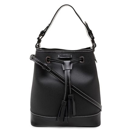 Bolsa De Mão Bucket Firenze - Preto At Preto