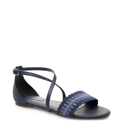 Rasteirinha Shades Blue - Trança Azul Soft Marinho