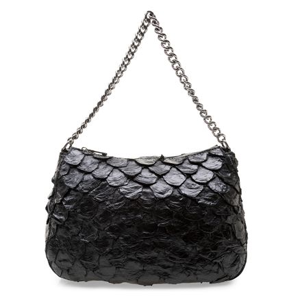 Bolsa De Ombro Feminina - Pirarucu Preto