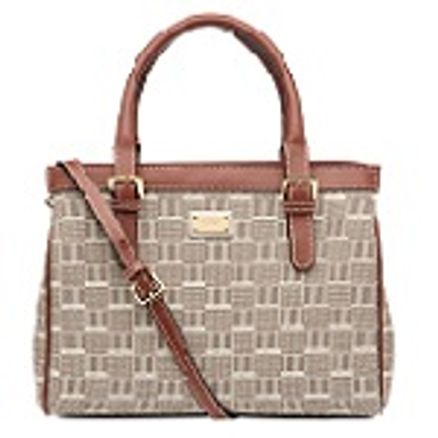 Handbag Firenze - Logo Natural/At. Castanho