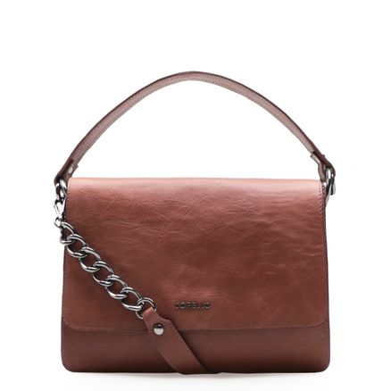 Bolsa De Ombro Feminina Couro - Marrakesh Conhaque