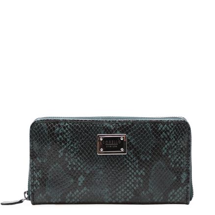 Carteira Feminina New - Couro Python Forest