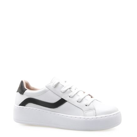 Tênis Feminino Wave Atanado Branco - Preto