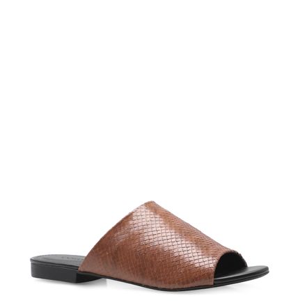 Rasteirinha Slide Minimal Python Soft - Sela