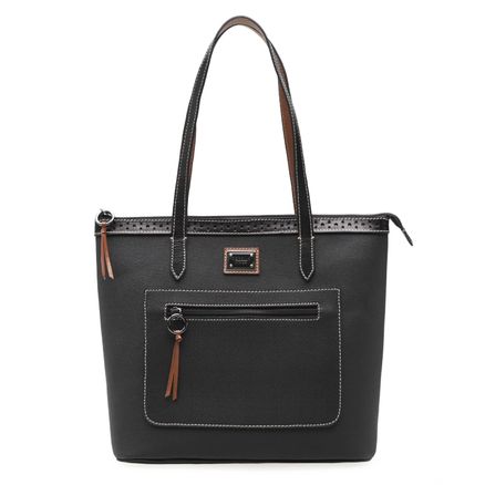 Bolsa Sacola Luiza Firenze - At Preto / Mel