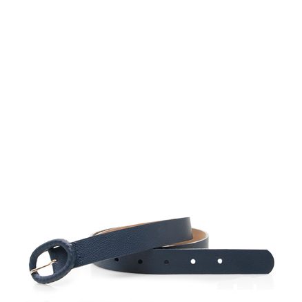Cinto Feminino Fivela Cordão Couro - Miumiu Safira