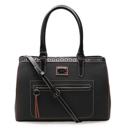 Bolsa Tote Luiza Firenze - Preto Mel