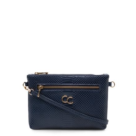 Mini Bag Couro - Python Safira