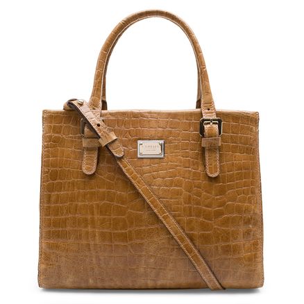 Bolsa Tote New Croco Couro - Dijon