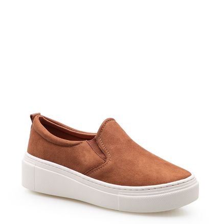 Slip On - Camurça Soft Linhaça