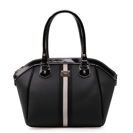 Bolsa De Mão Firenze - Preto Couro Vz Preto