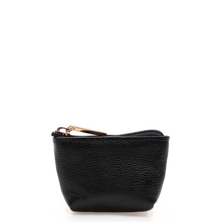 Porta Moeda Feminino Couro - Floater Preto