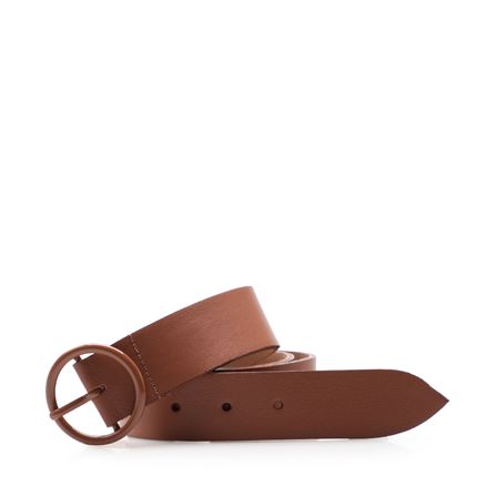 Cinto Feminino Bold Fiv Redonda Couro - Veneza Sela