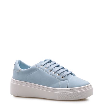 Tênis Flatform - Nobuck Soft Nuvem