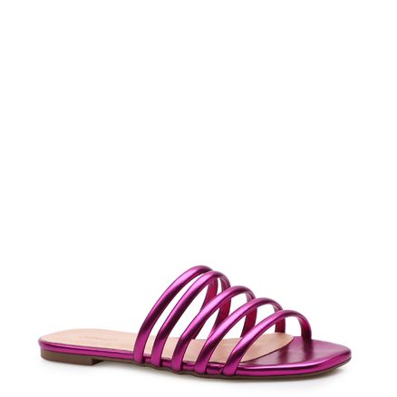 Rasteirinha Multicolor - Rosa