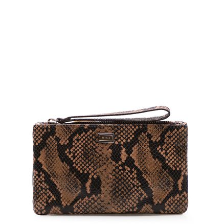 Bolsa Pequena - Python Marrom