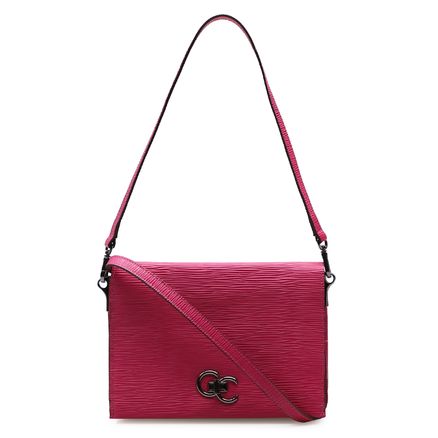 Bolsa Transversal - Couro Raiz Rosa