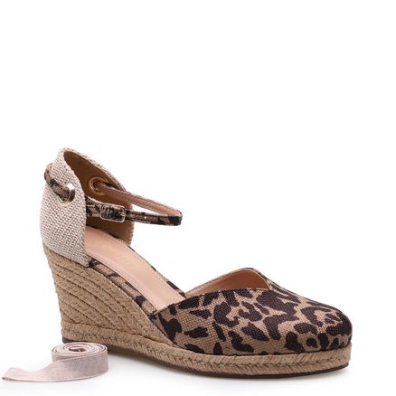Espadrille Onça: Dê Um Up Em Seus Looks | Corello - Tecido Onça/Juta