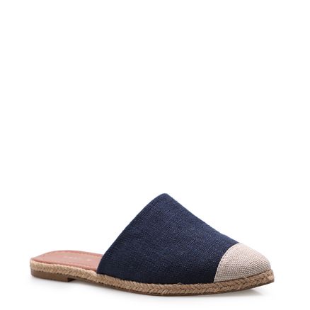 Mule Basic - Linho Azul