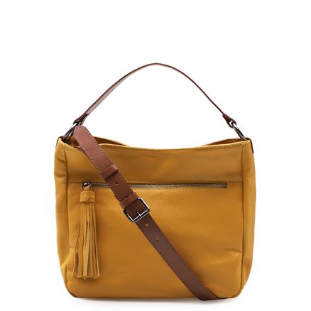 Hobo Clara - Couro Amarelo