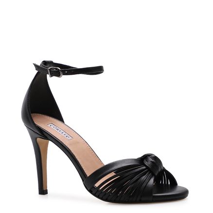 Sandália Feminina Knotted - Preto