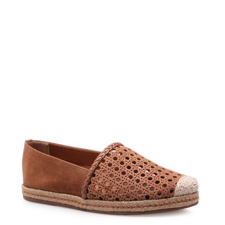 Espadrille Tressê Indiano - Couro Camel