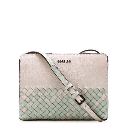 Bolsa Transversal Feminina Mini Teresa Couro - Degradê Verde