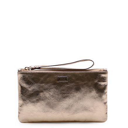 Bolsa Pequena - Couro Dourado