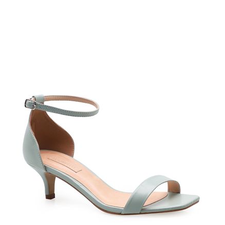 Sandália Feminina Basic - Couro Verde