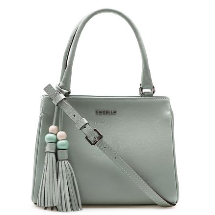 Bolsa Tote Aquarela - Couro Fly Verde