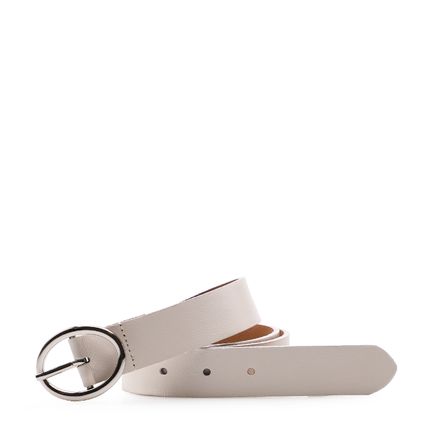 Cinto Feminino - Couro Fly Off White
