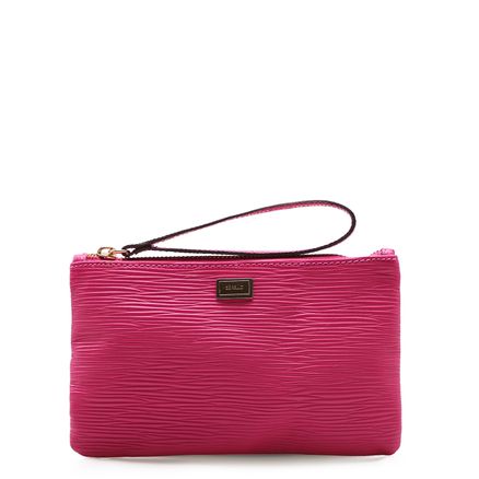 Bolsa Pequena - Couro Raiz Rosa