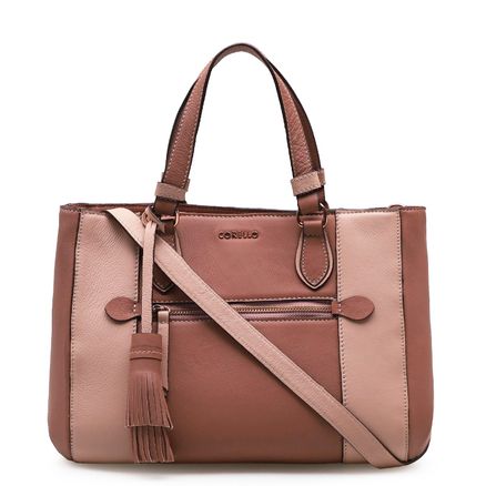 Bolsa Tote Rosi - Couro Floater Rosa