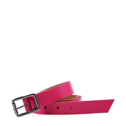 Cinto Feminino - Couro Fly Rosa