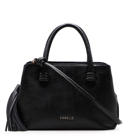 Bolsa Mini Tote Noah - Couro Floater Preto