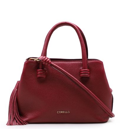 Bolsa Mini Tote Noah - Couro Floater Vermelho
