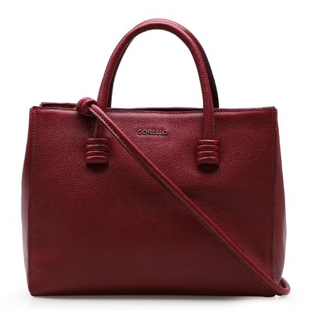 Bolsa Tote Noah - Couro Floater Vermelho