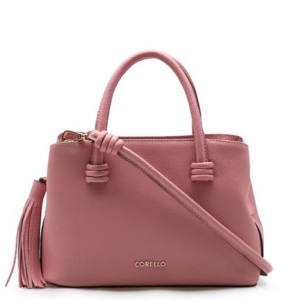 Bolsa Mini Tote Noah - Couro Floater Rosa