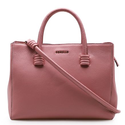 Bolsa Tote Noah - Couro Floater Rosa