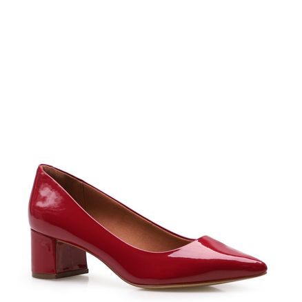 Scarpin Basic - Verniz Vermelho