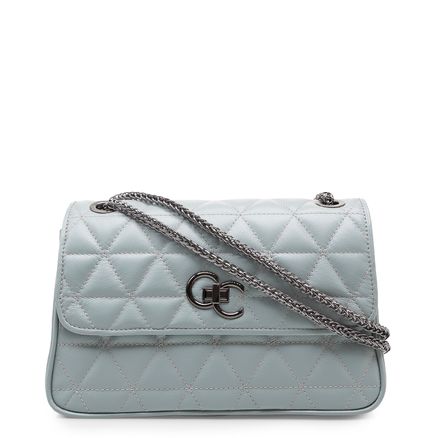 Bolsa Transversal Feminina Mia Couro - Miumiu Acqua