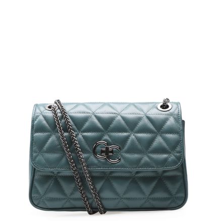 Bolsa Transversal Feminina Mia Couro - Miumiu Turmalina