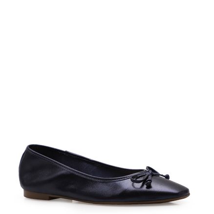 Sapatilha Basic - Couro Cristal Azul